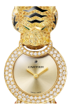 Cartier | OROLOGIO GIOIELLO ANIMALIER, ORO GIALLO, DIAMANTI, PIETRE PREZIOSE, QUARZO - HPI01783 (2)
