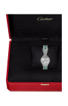 Cartier | OROLOGIO GIOIELLO ANIMALIER, ORO BIANCO, DIAMANTI, SMERALDO, QUARZO - HPI01784 (3)