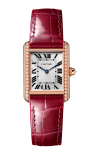Cartier | TANK LOUIS CARTIER, MODELLO PICCOLO, ORO ROSA, DIAMANTI, MANUALE - WJTA0037 (1)