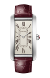 Cartier | TANK AM&Eacute;RICAINE, MODELLO GRANDE, PLATINO, AUTOMATICO - WGTA0296 (1)
