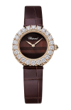 Chopard | L'HEURE DU DIAMANT ROUND 26 MM, MANUALE, ORO ETICO ROSA, DIAMANTI - 13A178 (1)