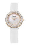 Chopard | L'HEURE DU DIAMANT ROUND 26 MM, MANUALE, ORO ETICO ROSA, DIAMANTI - 13A178 (1)