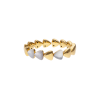 Vhernier | BRACCIALE FRECCIA MIDI IN ORO ROSA E CRISTALLO MADREPERLA BIANCA - 0N1501BR250 (1)