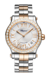 Chopard | HAPPY SPORT 36 MM, AUTOMATICO, ORO ROSA ETICO, LUCENT STEEL&trade;, DIAMANTI - 278559 (1)
