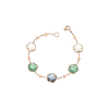 Pasquale Bruni | BRACCIALE PETIT JOLI LUNAIRE IN ORO ROSA CON GEMMA PEARL OF THE MOON, GEMMA LUNAR GARDEN, GEMMA LUNAR NIGHT BLUE E DIAMANTI - 16682R (1)