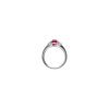 Bartorelli Italian Jewels | ANELLO IN ORO BIANCO CON RUBINO CENTRALE E DIAMANTI LATERALI - 372-3698-GL (3)