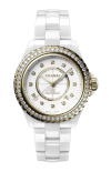 Chanel | J12 CON LUNETTA DI DIAMANTI CALIBRO 12.1, 38 MM - H9836 (1)