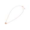 Bulgari | COLLANA B.ZERO1 MINI IN ORO ROSA E DEMI-PAV&Eacute; DI DIAMANTI - CL860820 (2)