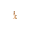 Dodo | DODO LETTERE - CIONDOLO LETTERA X IN ORO ROSA - DLET9/X - DMB2027LETXL0009R (1)