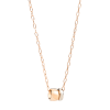 Pomellato | PENDENTE CON CATENA ICONICA - PENDENTE ICONICA IN ORO ROSA E DIAMANTI - F.B712BO7/44 - PCB7122O7000DB000 (1)
