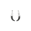 Pomellato | POMELLATO 67 ORECCHINI ARGENTO E MARCASITE - O.B223MA/A2 - O.B223MA/A2 (1)