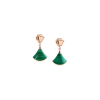 Bulgari | ORECCHINI DIVAS' DREAM IN ORO ROSA CON ELEMENTI IN MALACHITE E DIAMANTI - OR858644 (1)