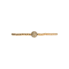 Bartorelli Italian Jewels | BRACCIALE SFERE SEMIRIGIDO IN ORO ROSA CON DIAMANTI BROWN - PB08145DB8P (1)