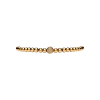 Bartorelli Italian Jewels | Bracciale in oro rosa 18 carati e cordino nero con diamanti brown taglio brillante - PB08153DB6P (1)