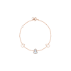 Qeelin | BRACCIALE PETITE WULU IN ORO ROSA CON MADREPERLA E DIAMANTI - WU-BR0001D-RGDMOP - WUBPT1BRGMP (1)