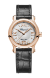 Chopard | HAPPY SPORT 30 MM, AUTOMATICO, ORO ROSA ETICO, DIAMANTI - 274893 (1)
