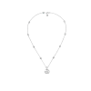 Gucci | COLLANA GG MARMONT CON PENDENTE DOPPIA G IN ARGENTO - YBB52739900100U - YBB52739900100U (2)