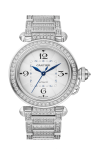 Cartier | PASHA DE CARTIER, 35 MM, ORO BIANCO, DIAMANTI, AUTOMATICO - WJPA0014 (1)