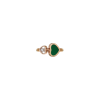Chopard | CHOPARD - HAPPY HEARTS - ANELLO IN ORO ROSA, DIAMANTE, AGATA VERDE - 829482-5100 - 829482 (2)
