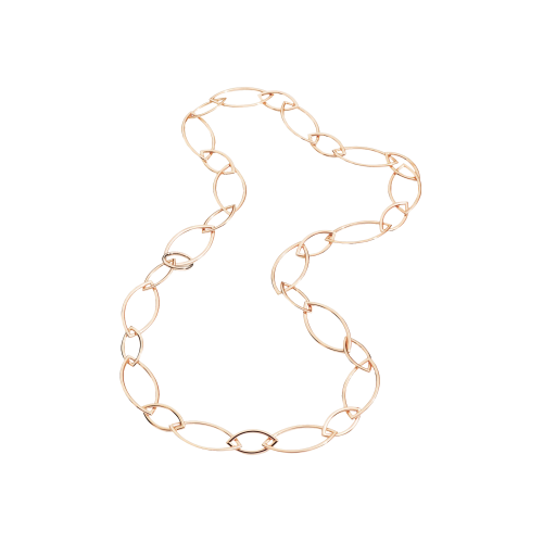 Accedi alla scheda di Vhernier CATENA  POP IN ORO ROSA 18K CON CHIUSURA - 001266CL100
