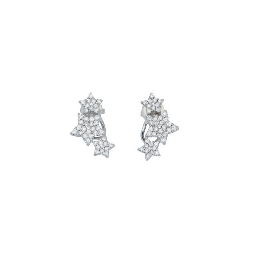 Accedi al prodotto correlato Bartorelli Italian Jewels ORECCHINI STELLE LOBO IN ORO BIANCO E DIAMANTI BIANCHI - VE26541DWS