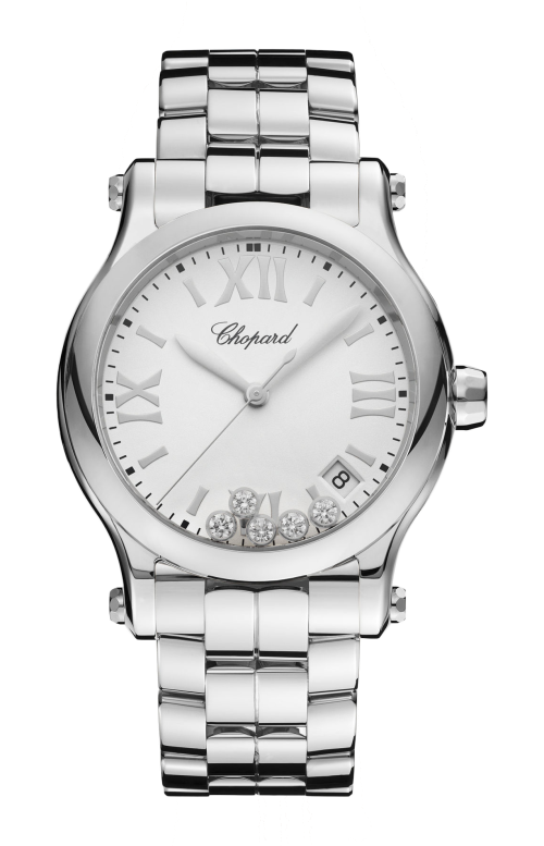 Accedi alla scheda di Chopard HAPPY SPORT 36 MM, QUARZO, LUCENT STEEL&trade;, DIAMANTI - 278582