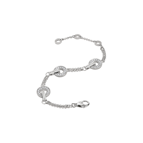 Accedi alla scheda di Bulgari BRACCIALE BVLGARI BVLGARI IN ORO BIANCO CON DIAMANTI - BR859065 - BR859065