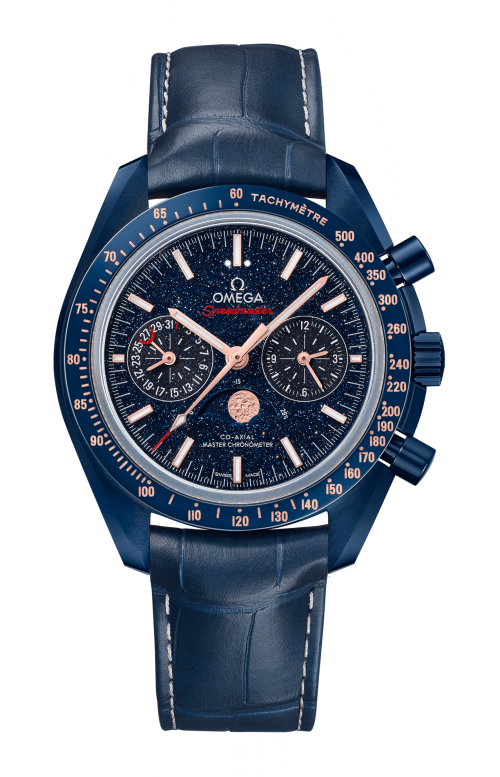 Accedi alla scheda di Omega SPEEDMASTER FASI LUNARI 44,25 MM, CERAMICA SU PELLE - 304.93.44.52.03.002