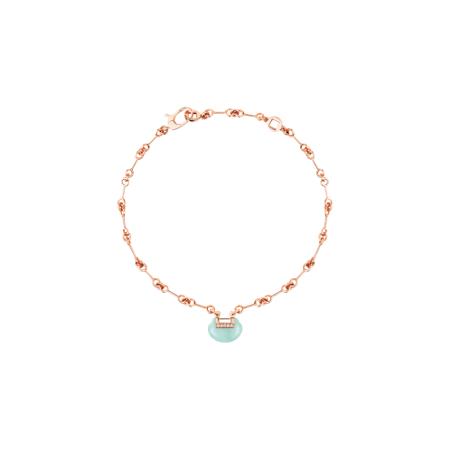 Accedi al prodotto correlato Qeelin BRACCIALE YU YI IN ORO ROSA CON DIAMANTI E GIADEITE - YY-040-BL-RGDGJE - YYB40AQRGJE