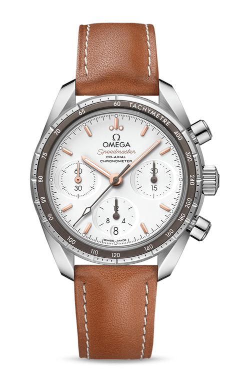 Accedi alla scheda di Omega SPEEDMASTER 38 MM, ACCIAIO SU PELLE - 324.32.38.50.02.001