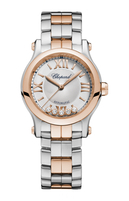 Accedi alla scheda di Chopard HAPPY SPORT 30 MM, AUTOMATICO, ORO ROSA ETICO, ACCIAIO INOX, DIAMANTI - 278573