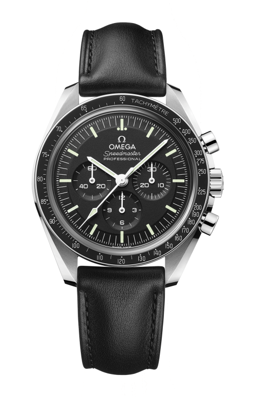 Accedi alla scheda di Omega SPEEDMASTER MOONWATCH PROFESSIONAL 42 MM, ACCIAIO SU PELLE - 310.32.42.50.01.002