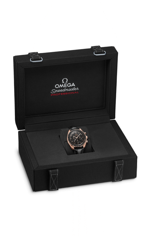 Accedi alla scheda di Omega SPEEDMASTER MOONWATCH PROFESSIONAL 42 MM, ORO SEDNA&trade; SU PELLE - 310.63.42.50.01.001