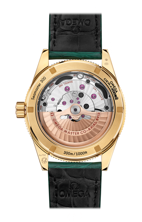 Accedi alla scheda di Omega SEAMASTER 300 41 MM, ORO GIALLO SU PELLE - 234.63.41.21.99.001