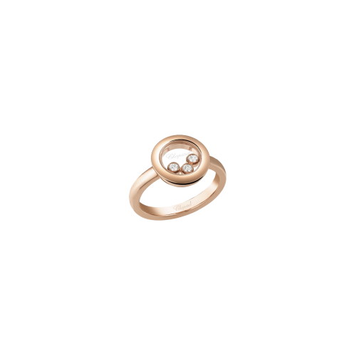 Accedi alla scheda di Chopard CHOPARD - HAPPY DIAMONDS ICONS - ANELLO IN ORO ROSA CON DIAMANTI - 82A018-5110 - 82A018