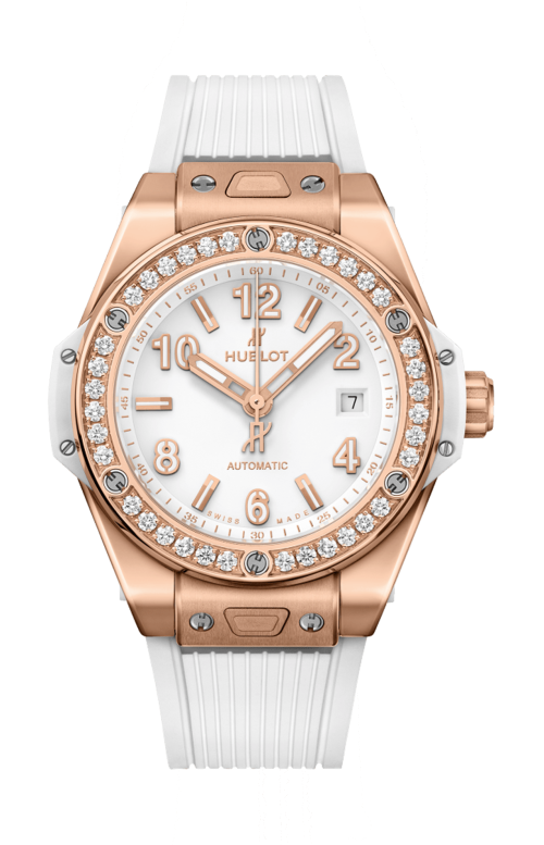 Accedi alla scheda di Hublot BIG BANG ONE CLICK KING GOLD WHITE DIAMONDS 33 MM - 485.OE.2080.RW.1204