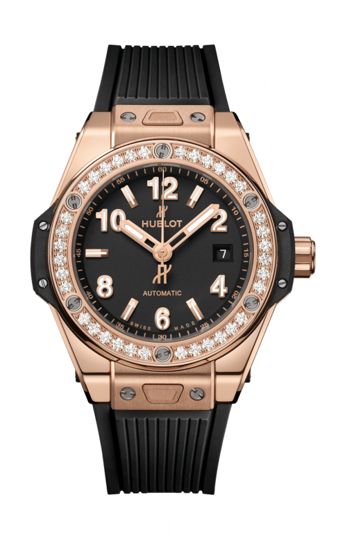 Accedi alla scheda di Hublot BIG BANG ONE CLICK KING GOLD DIAMONDS 33 MM - 485.OX.1180.RX.1204