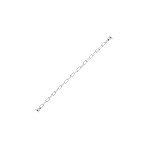 Accedi alla scheda di Fred CABLE A MAGLIE IN ORO BIANCO 18 CARATI PER BRACCIALE MODELLO LARGE - 6B0353 - 6B0353