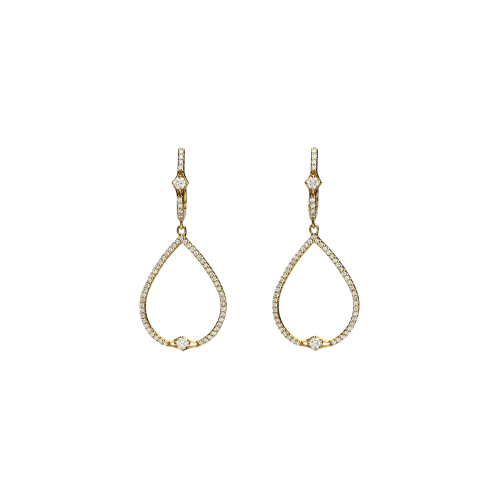 Accedi alla scheda di Bartorelli Italian Jewels Orecchini in oro rosa 18 carati e diamanti bianchi taglio brillante - 56458020