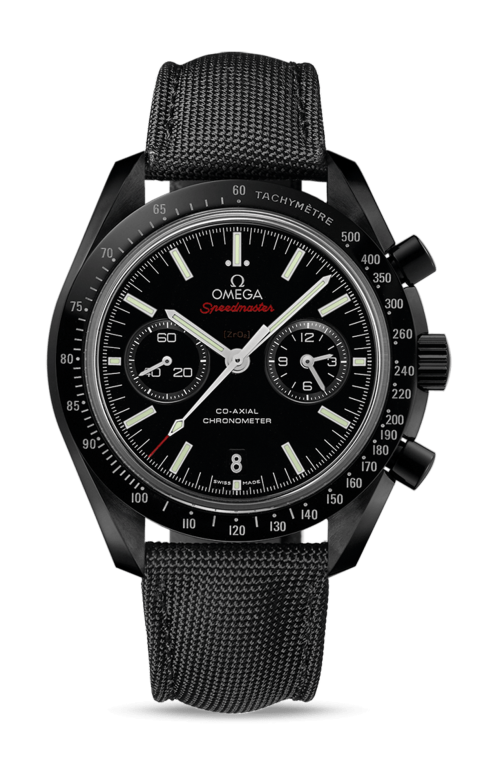 Accedi al prodotto correlato Omega SPEEDMASTER DARK SIDE OF THE MOON 44,25 MM, CERAMICA SU TESSUTO E NYLON - 311.92.44.51.01.007