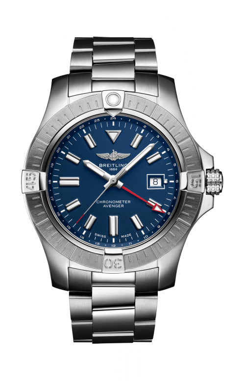 Accedi alla scheda di Breitling AVENGER AUTOMATIC GMT 45 - A32395101C1A1