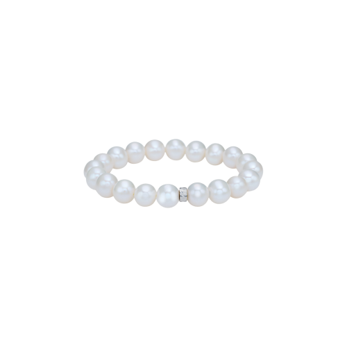 Accedi al prodotto correlato Mimi BRACCIALE ELASTICA PERLE E ARGENTO - B03901AR