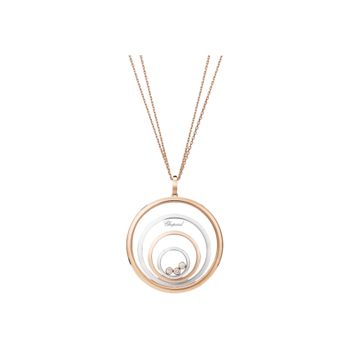 Accedi alla scheda di Chopard CHOPARD - HAPPY SPIRIT - COLLANA IN ORO ROSA, ORO BIANCO E DIAMANTI - 798233-9001 - 798233
