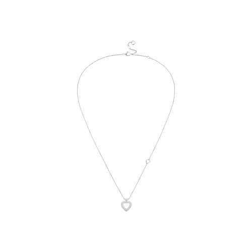 Accedi alla scheda di Fred COLLANA PRETTY WOMAN MODELLO PICCOLO IN ORO BIANCO CON PAV&Egrave; DI DIAMANTI - 7B0263 - 7B0263