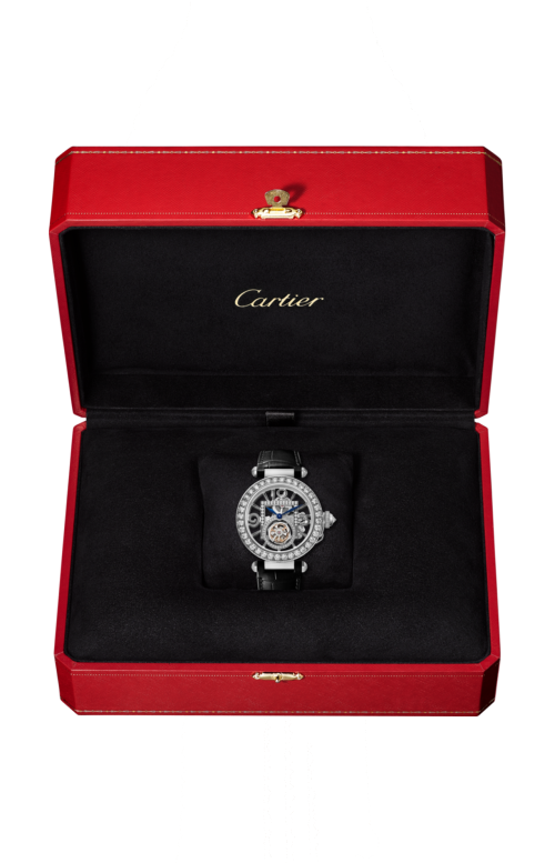 Accedi alla scheda di Cartier PASHA DE CARTIER 41 MM, ORO BIANCO, DIAMANTI, SCHELETRATO, MANUALE - HPI01435