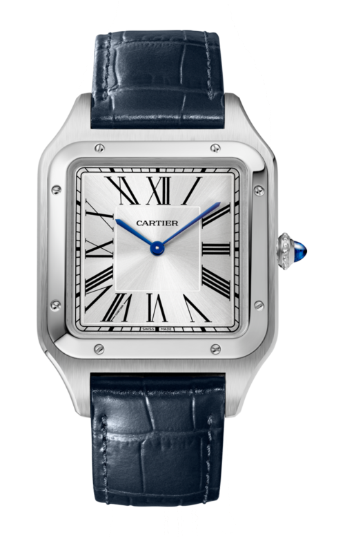 Accedi al prodotto correlato Cartier SANTOS-DUMONT, MODELLO XL, ACCIAIO, MANUALE - WSSA0032