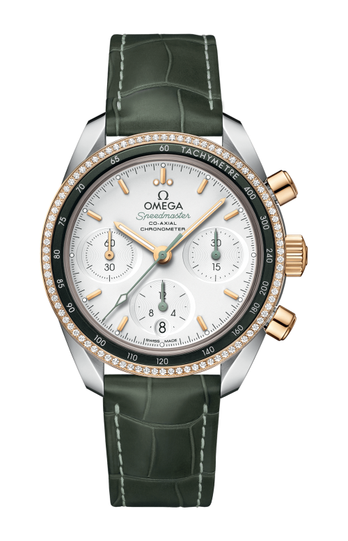 Accedi alla scheda di Omega SPEEDMASTER 38 MM, ACCIAIO-ORO GIALLO SU PELLE - 324.28.38.50.02.001