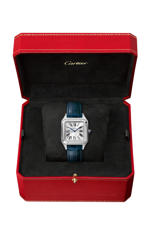 Accedi al prodotto correlato Cartier SANTOS DUMONT, MODELLO PICCOLO, ACCIAIO, QUARZO - WSSA0086