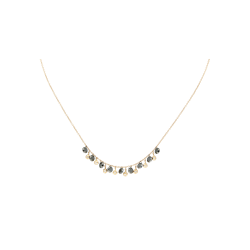 Accedi alla scheda di Bartorelli Italian Jewels COLLANA GIROCOLLO IN ORO ROSA CON DIAMANTI BIANCHI E DIAMANTI NERI - C058/33-C4