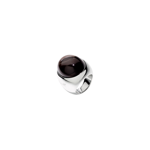 Accedi alla scheda di Pomellato POMELLATO - ANELLO CHEVALIER IN ARGENTO E QUARZO SINTETICO - A.B225/A/QI - A.B225/A/QI-51